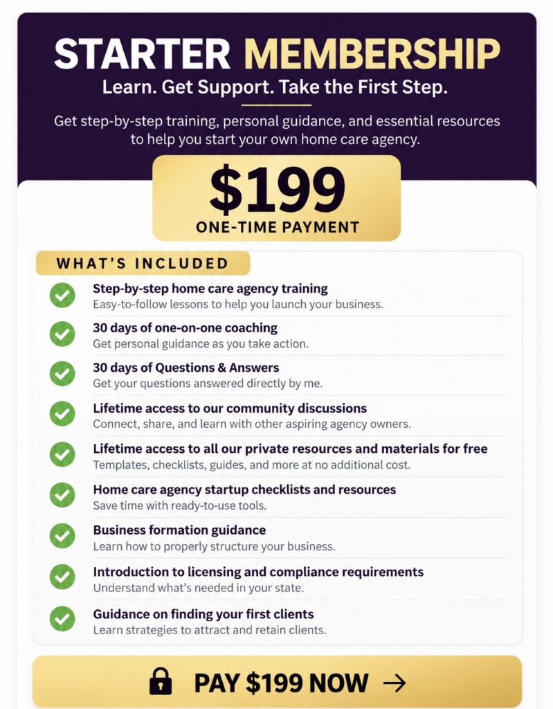 Starter Membership